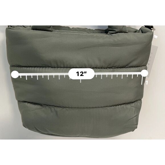 NWT Wilo The Label Puffer Convertible Crossbody Bag - Picture 6 of 10